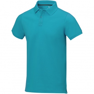 Logo trade promotional merchandise image of: Calgary short sleeve men's polo